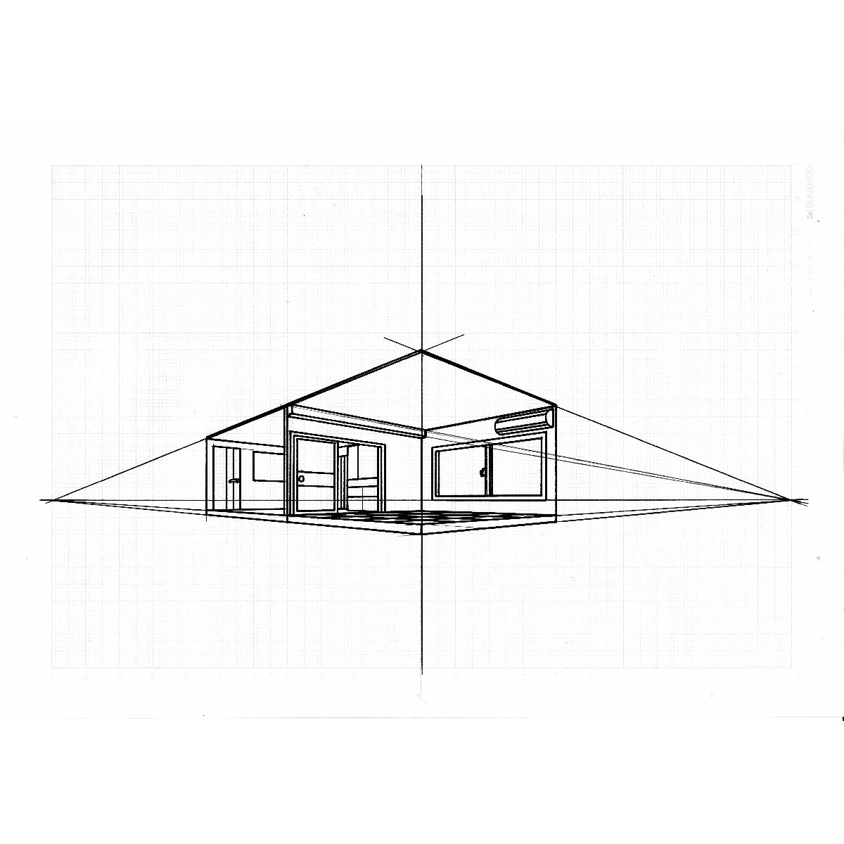 【参考作品】透視図法とパースを学ぼう・イメージ