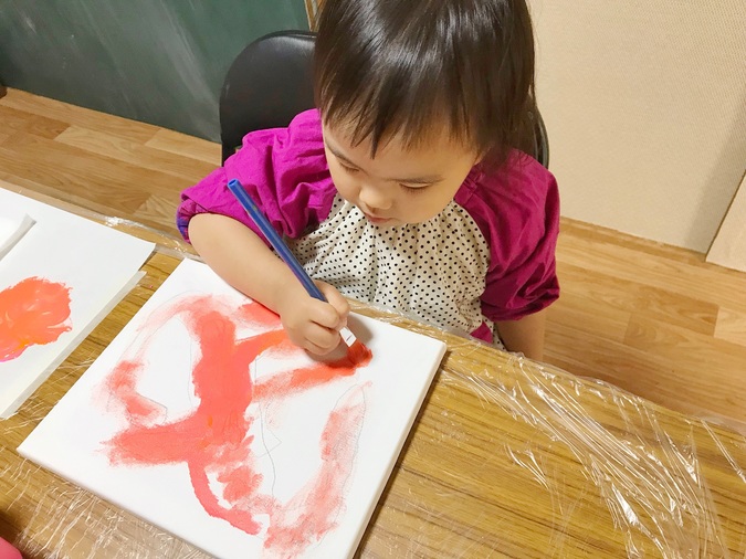 未就園児向け(3歳児)レッスン風景