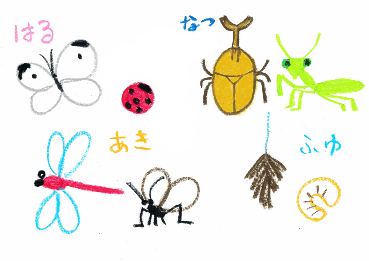 参考作品【第8週】虫の描き方画像