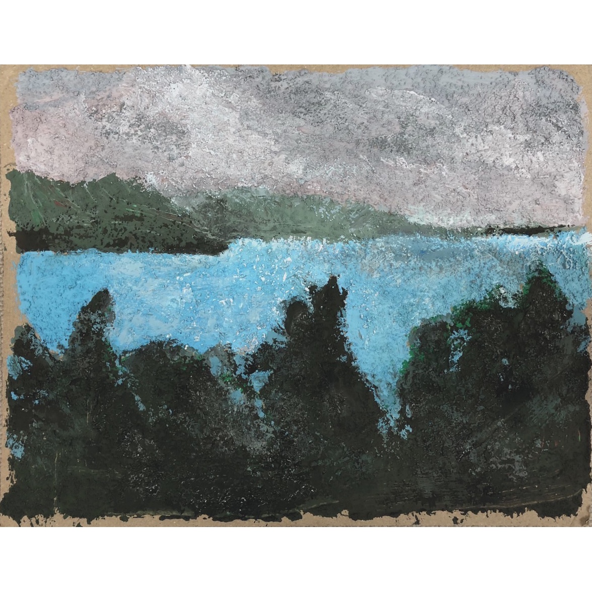 絵画レッスン「砂でアート!ざらざらのモリモリのカチカチの絵を描こう」参考画像1