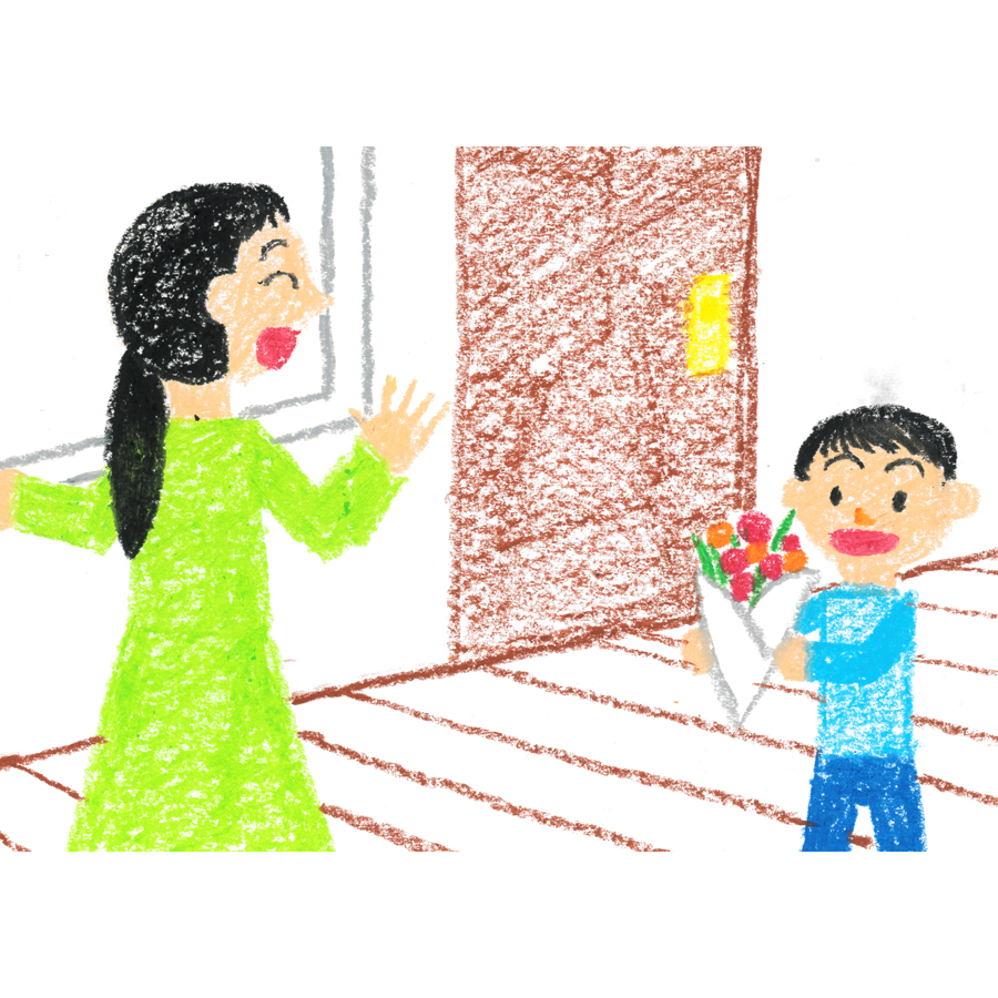 絵画レッスン「早稲田実業学校初等部入試対策」参考画像1