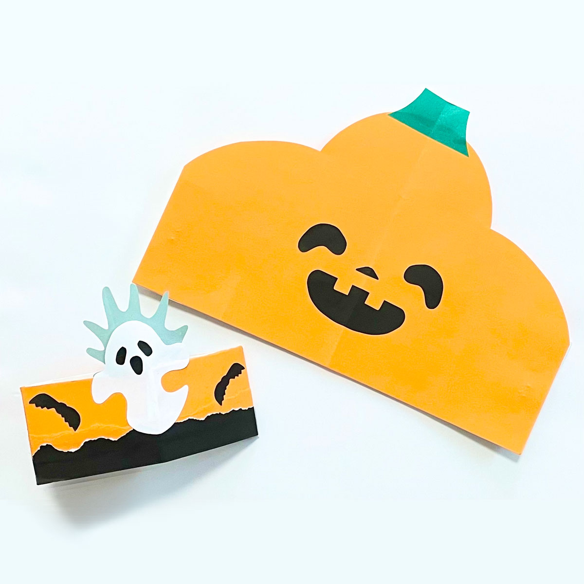 絵画レッスン「誰を驚かす?ハロウィン変身セットを作ろう!」画像