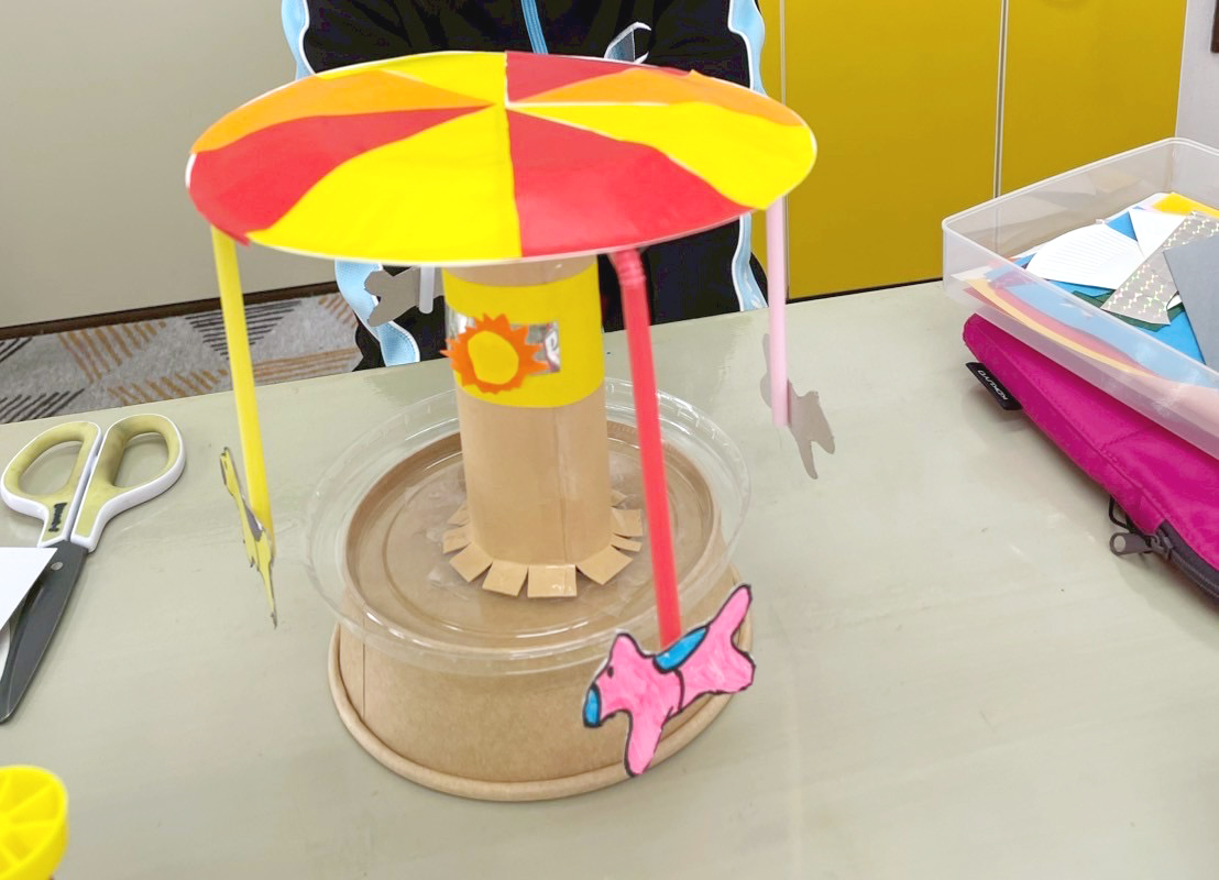 工作参考作品「メリーゴーランドを作ろう」画像1