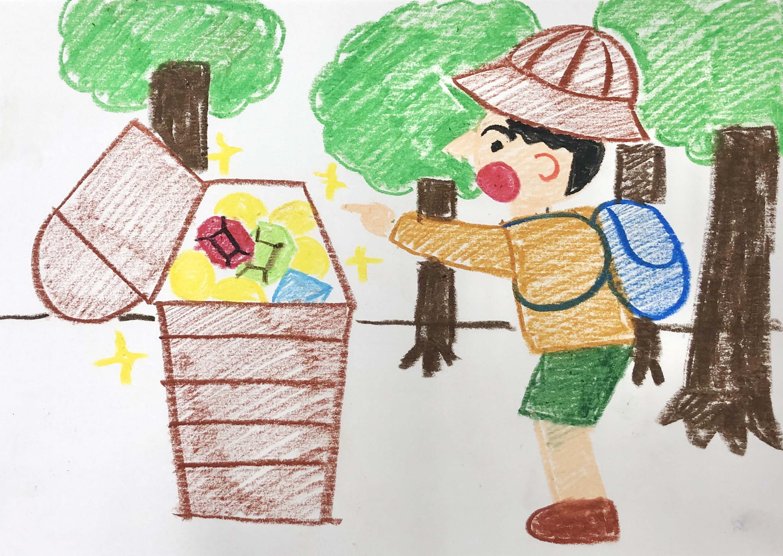 絵画レッスン「年長向け応用編コース」参考画像2