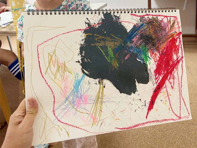未就園児向け(3歳児)レッスン風景