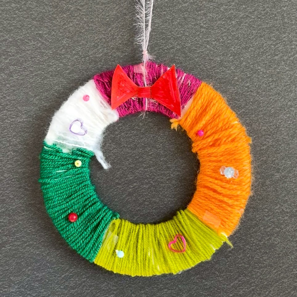 冬季体験レッスン「絵画・工作」画像2