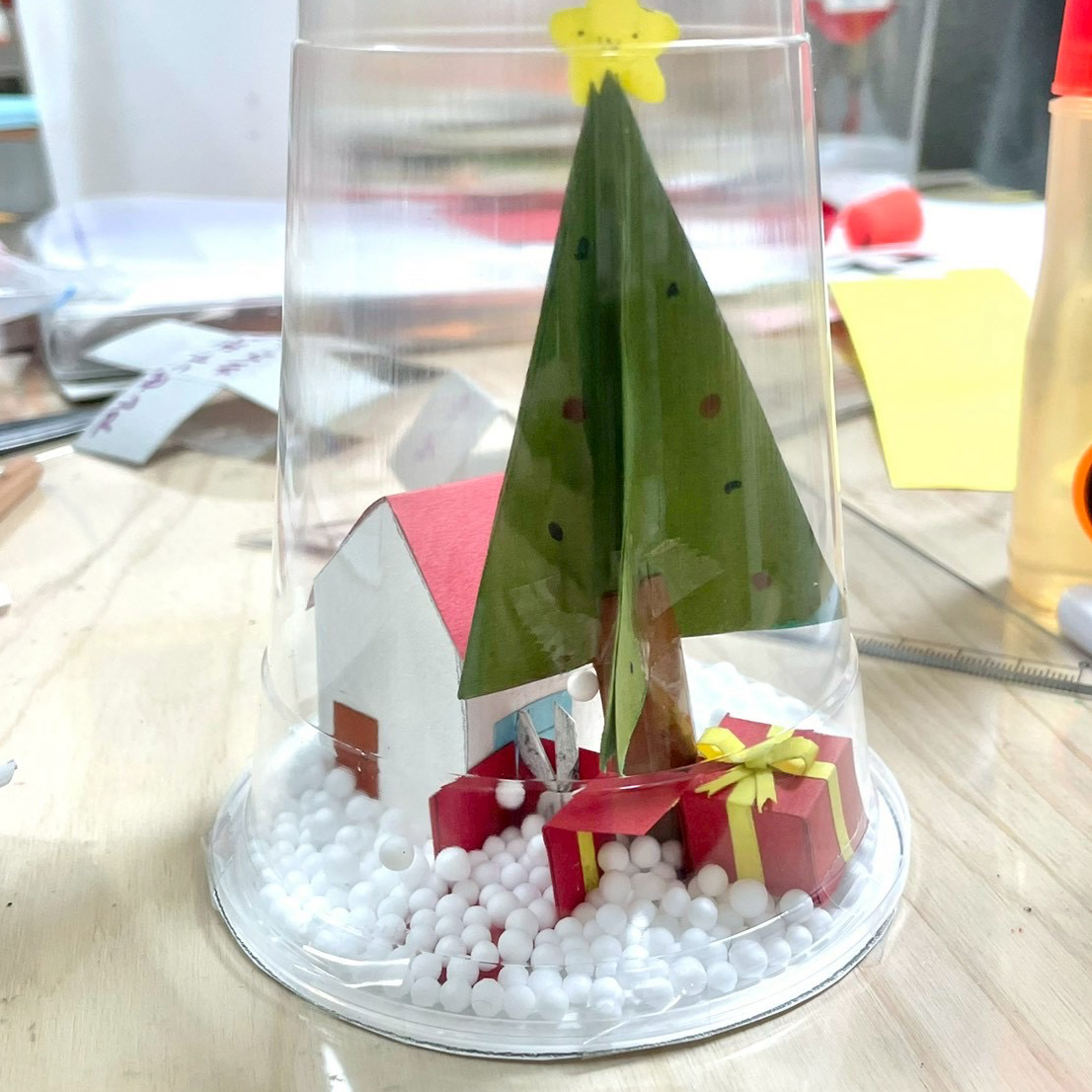 冬季体験レッスン「絵画・工作」画像1